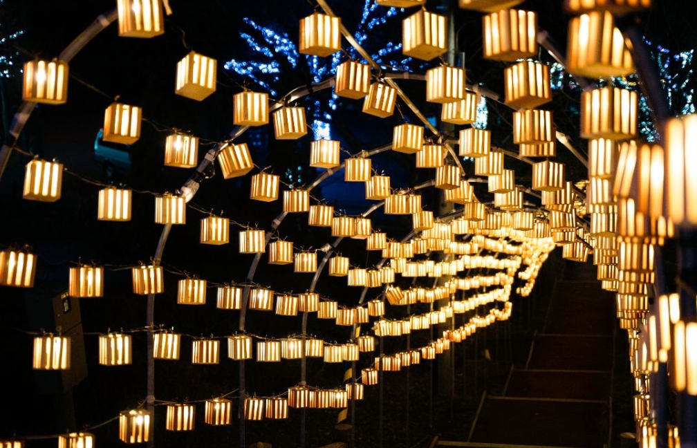 【홋카이도 히로오】빛과 랜턴으로 물드는 겨울밤, 산타랜드를 체험하다