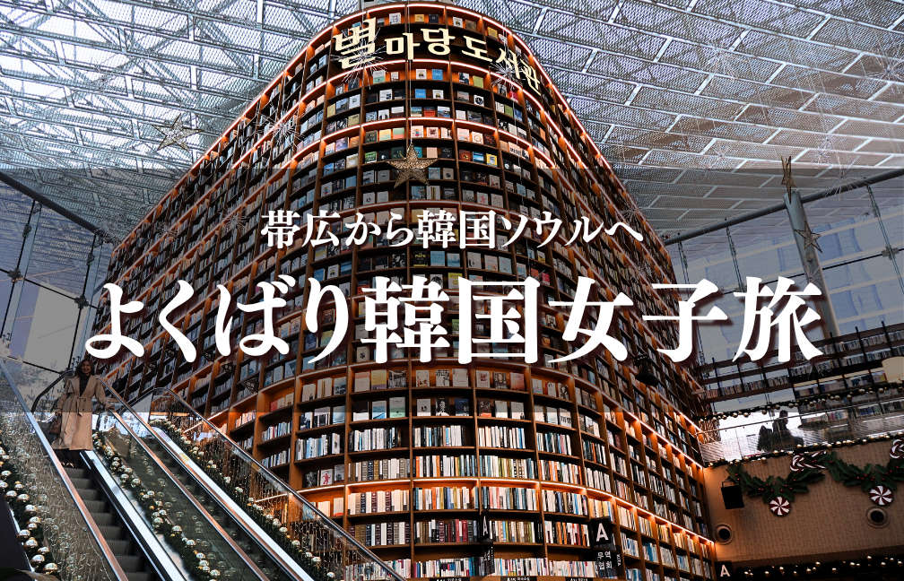 よくばり韓国女子旅！帯広からソウルへ